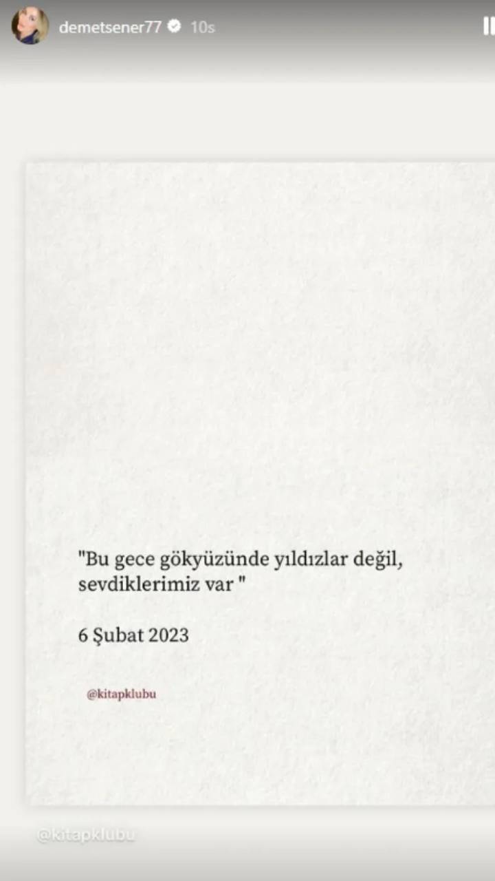 6 Şubat’ın izleri silinmedi: Ünlülerden deprem felaketi paylaşımları... 12